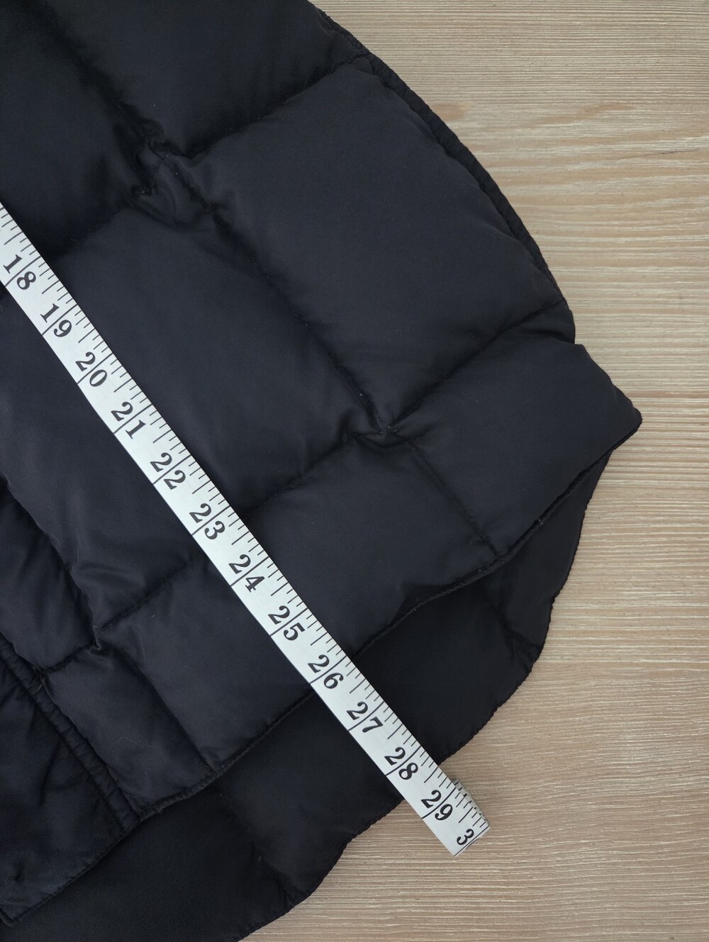 Vintage Woolrich Black Quilted Down Puffer Vest Jacket Mens Size Large - Picture 9 of 12